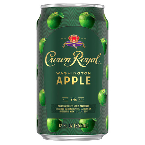 Zoom to enlarge the Crown Royal Cans • Washington Apple (On Premise)