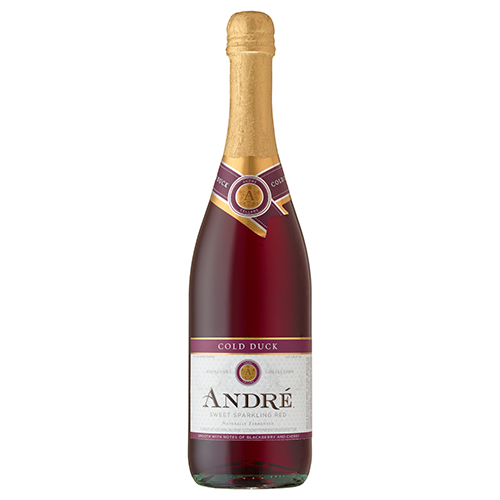 Zoom to enlarge the Andre Cold Duck Sparkling Sweet Red Rare Red Blend