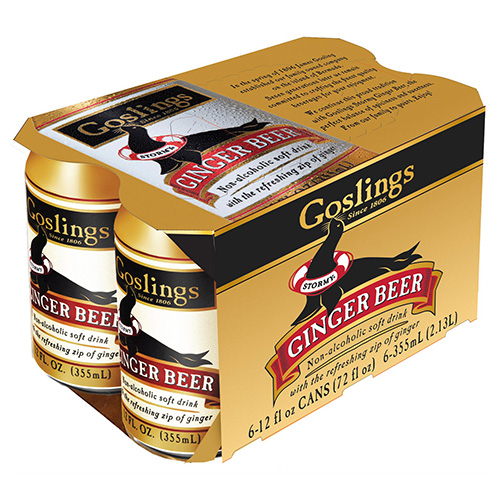Zoom to enlarge the Gosling Ginger Beer 12 oz Cans