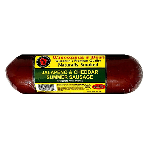 Zoom to enlarge the Wisconsin Sausage Company • Jalapeno & Cheddar