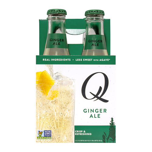 Fremsyn Mockingbird assistent Q Drinks • Ginger Ale 6.7oz Glass 4 Pack
