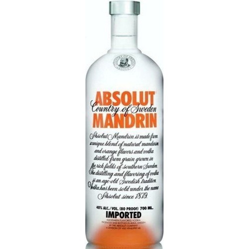 Zoom to enlarge the Absolut Mandrin Vodka