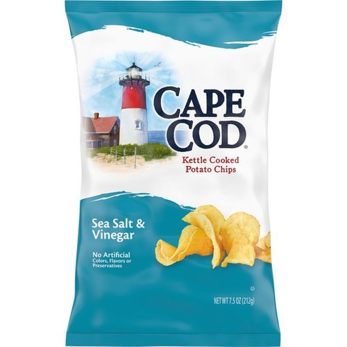 Zoom to enlarge the Cape Cod Potato Chips • Sea Salt & Vinegar