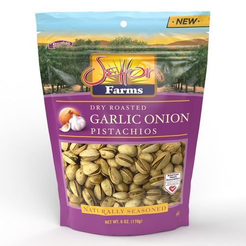 Zoom to enlarge the Setton Farms Garlic Onion Flavored Pistachio In Shell