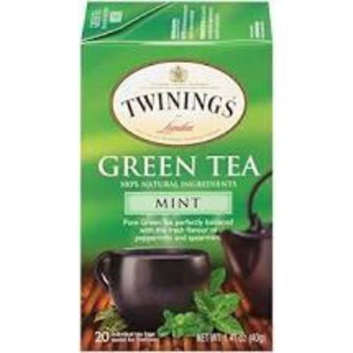 Zoom to enlarge the Twinings Teabags • Green Tea With Mint