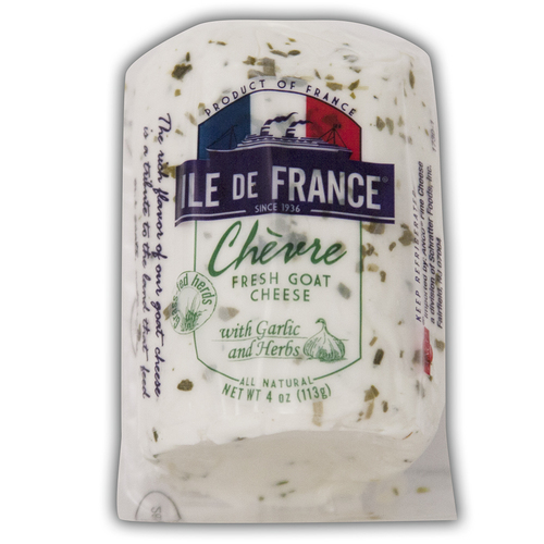 Zoom to enlarge the Ile De France Chevre Herb Garlic Goat Cheese