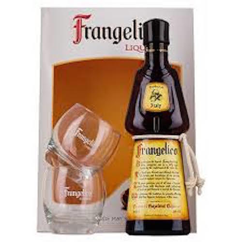 Zoom to enlarge the Frangelico Hazelnut Liquor with Glasses