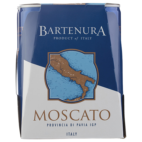 Zoom to enlarge the Bartenura Moscato Can 4 Pk