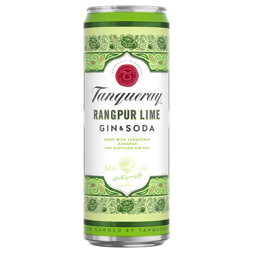 Zoom to enlarge the Tanqueray Cocktails • Rangpur Lime & Soda 4pk-12oz