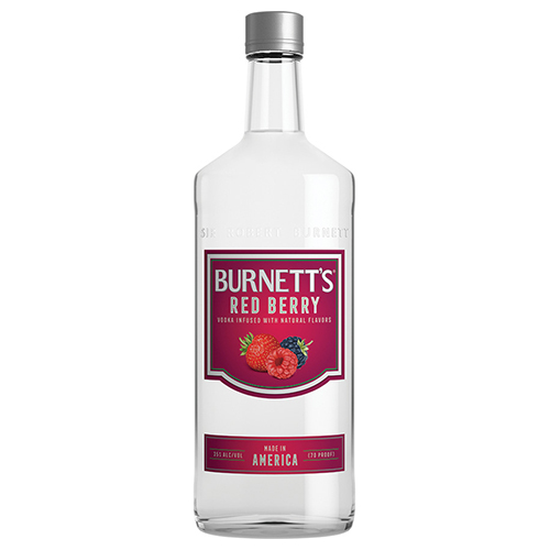 Zoom to enlarge the Burnett’s Vodka • Red Berry