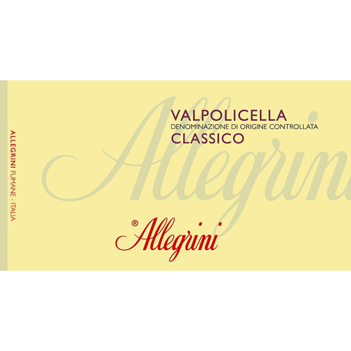 Zoom to enlarge the Allegrini Valpolicella Classico