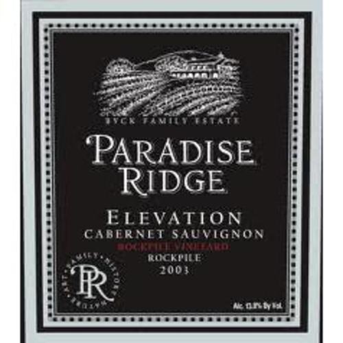 Zoom to enlarge the Paradise Ridge Cabernet Elevation Rockpile