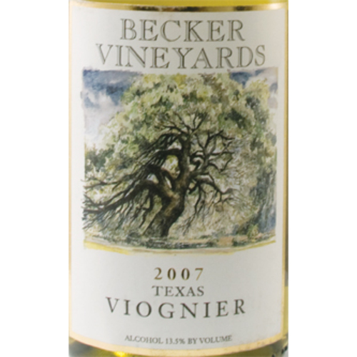 Zoom to enlarge the Becker Vineyards Viognier