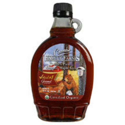 Zoom to enlarge the Coombs Organic Maple Syrup • Glass Dark Grade A