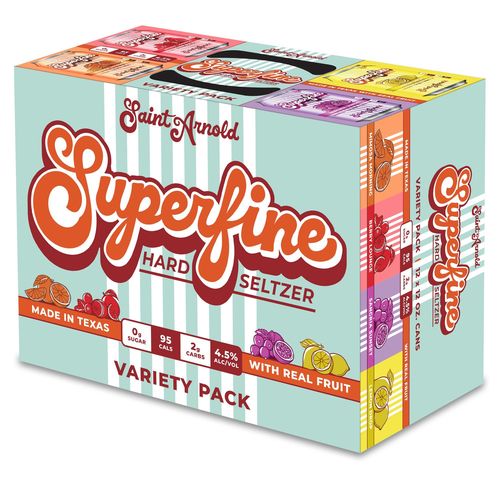 Zoom to enlarge the Saint Arnold Superfine Hard Seltzer Variety &bull; 12pk Can