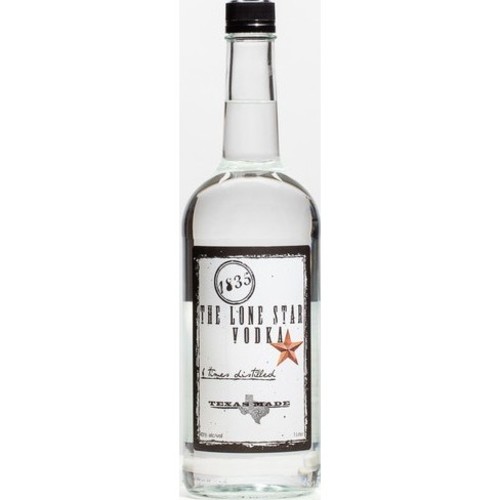 Zoom to enlarge the The Lone Star 1835 Texas Vodka