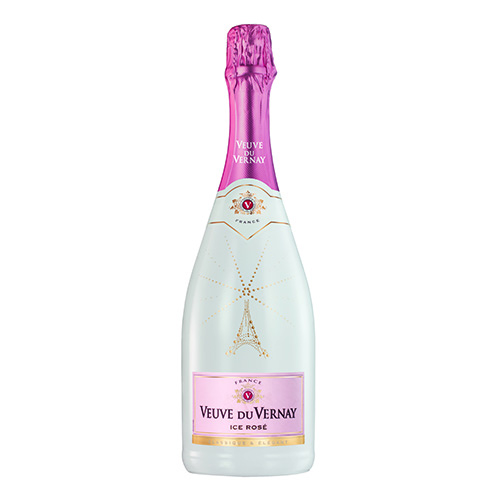 Zoom to enlarge the Veuve Du Vernay Ice Rose Demi-sec Rare Rose Blend