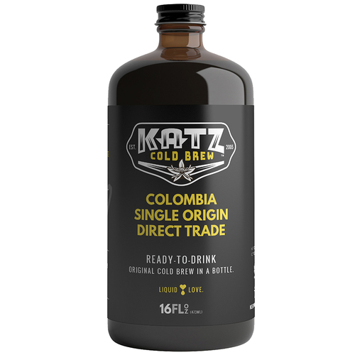 Zoom to enlarge the Katz Coffee Tx Cold Brew &bull; Black 16oz