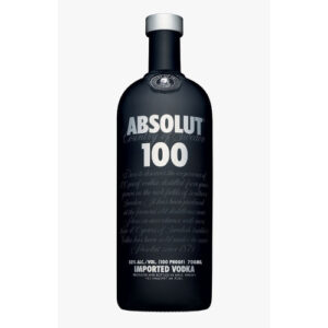 Absolut Vodka • 100 Proof (Black Bottle)
