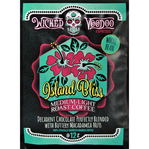 Zoom to enlarge the Wicked Voodoo Coffee • Island Bliss Bean Nut.choc