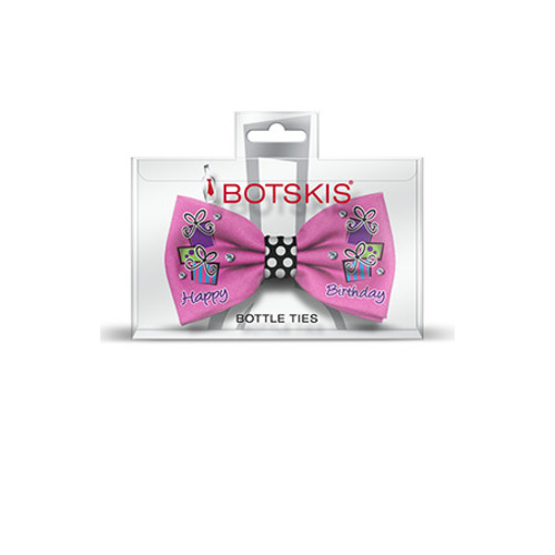 Zoom to enlarge the Botskis Bottle Bow Tie • Happy Birthday Presents