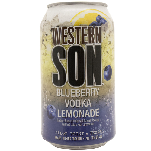 Zoom to enlarge the Western Son Cocktails • Blueberry Lemonade 4pk-12oz