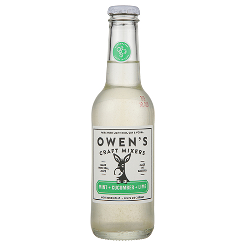 Owen's Craft Mixers 4pk Bottles • Mint Cucumber Lime