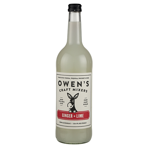 Owen's Craft Mixers • Ginger + Lime