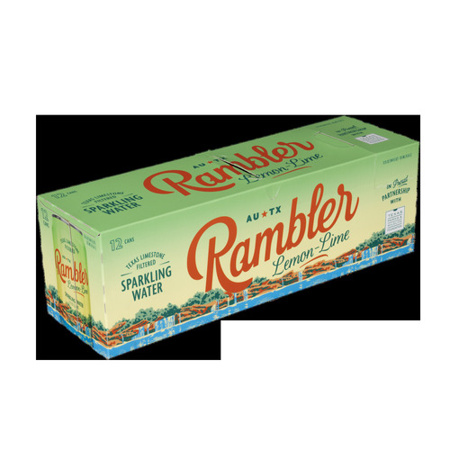 Zoom to enlarge the Rambler Sparkling Water • Lemon Lime 12 oz 12pack