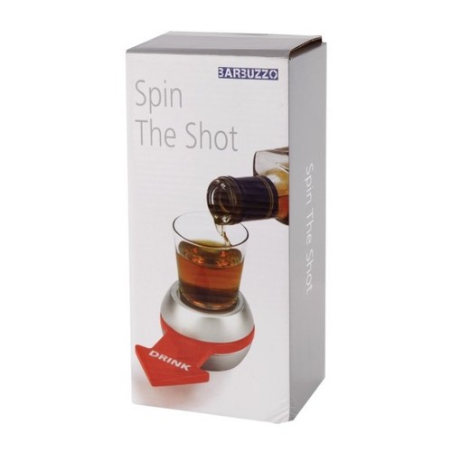 Spin The Bottle Shot Glass Drinking Game Novelty Fun Party Gift Giftable Box 