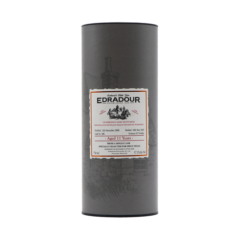 Zoom to enlarge the Spec’s Cask Edradour Malt &bull; 2008 11yr Dark Sherry