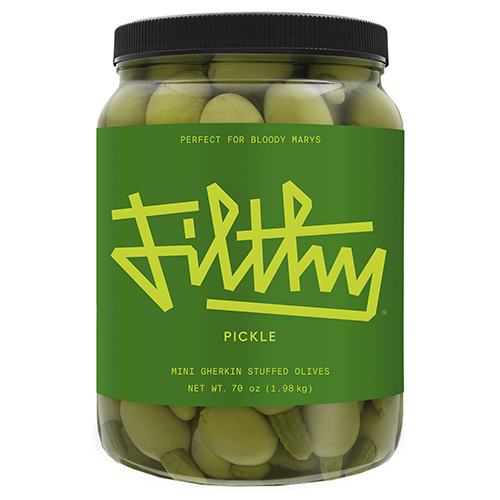 Zoom to enlarge the Filthy Foods • Pickle Stuffed Olive 64 oz