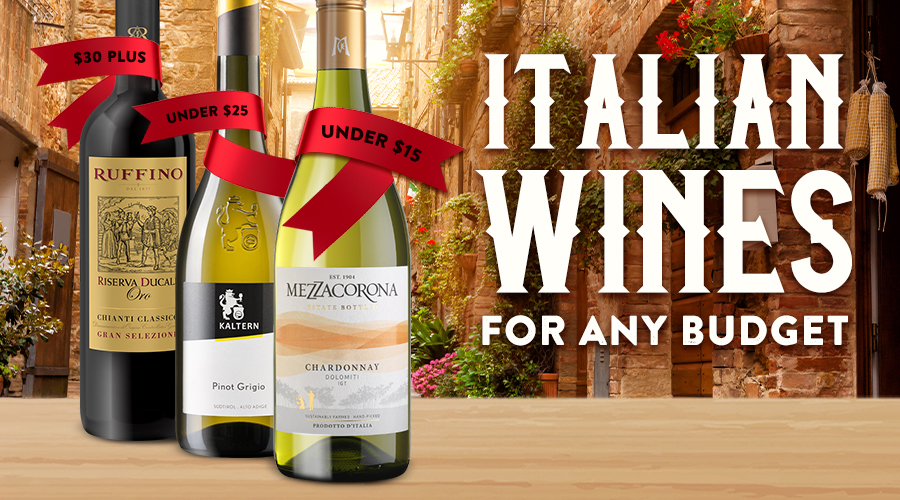 Italian Wines For Any Budget - Spec's Wines, Spirits & Finer Foods
