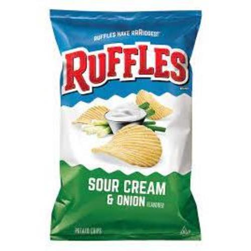 Zoom to enlarge the Frito Lay • Ruffles Sour Cream & Onion Potato Chips