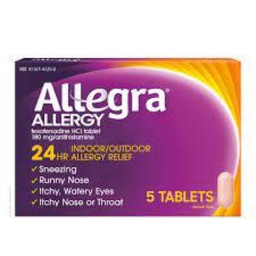 Zoom to enlarge the Allegra Allergy Relief 24 Hour Tablets