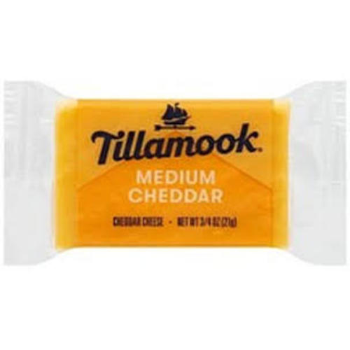 Zoom to enlarge the Tillamook Medium Cheddar Cheese 100 Calorie Portion