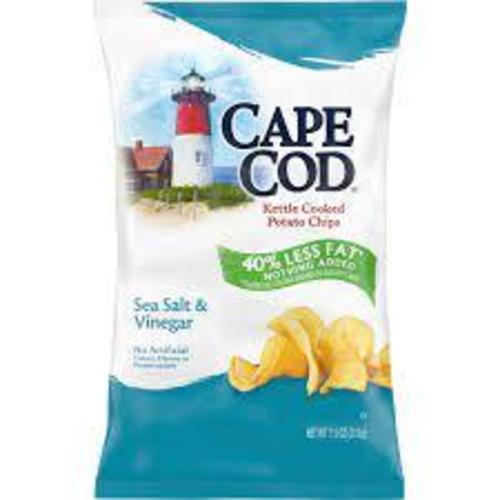 Zoom to enlarge the Cape Cod Potato Chips • Salt & Vinegar Reduced Fat