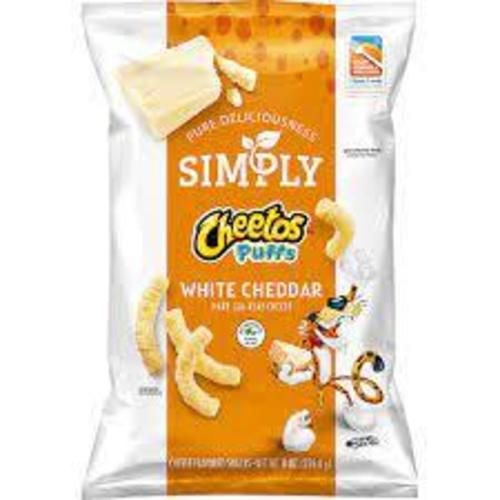 Zoom to enlarge the Cheetos Puff Simply White Cheddar Cheese Flavored Snacks