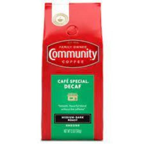 Zoom to enlarge the Community Coffee • Cafe Special Decaf