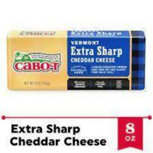 Zoom to enlarge the Cabot Extra Sharp Yellow Cheddar Cheese Cyro Deli Bar