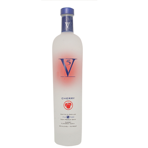 Zoom to enlarge the V.. “five” Vodka • Cherry