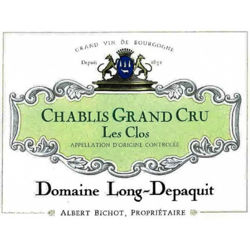 Zoom to enlarge the Bichot Chablis Long Depaquit Les Clos Grand Cru