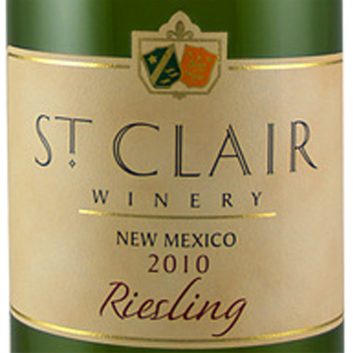 Zoom to enlarge the St. Clair Riesling (New Mexico)