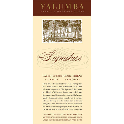 Zoom to enlarge the Yalumba Cabernetshiraz “the Signature” (6pk)