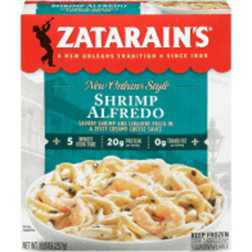 Zoom to enlarge the Zatarain’s Frozen Entree • Shrimp Alfredo Creamy