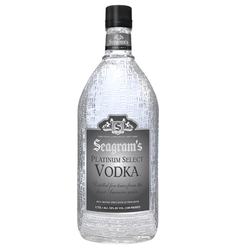 Zoom to enlarge the Seagrams Platinum Select Vodka 100 Proof