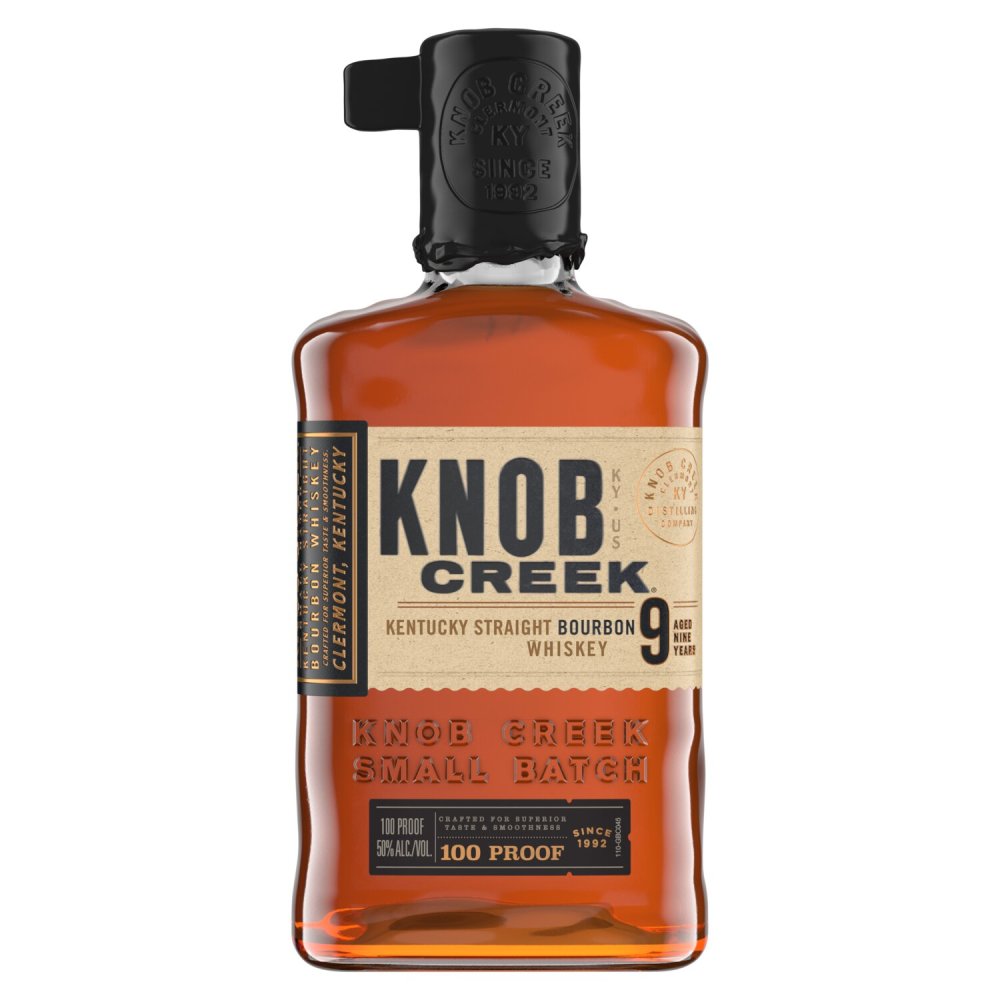 Zoom to enlarge the Knob Creek 9 Year Old Small Batch Kentucky Straight Bourbon Whiskey 100 Proof