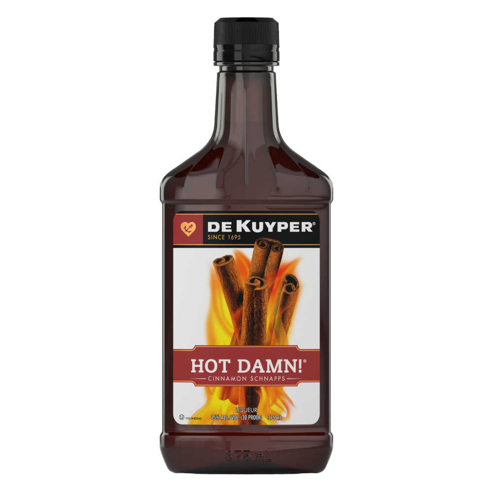 Zoom to enlarge the Dekuyper • Hot Damn Cinnamon Schnapps