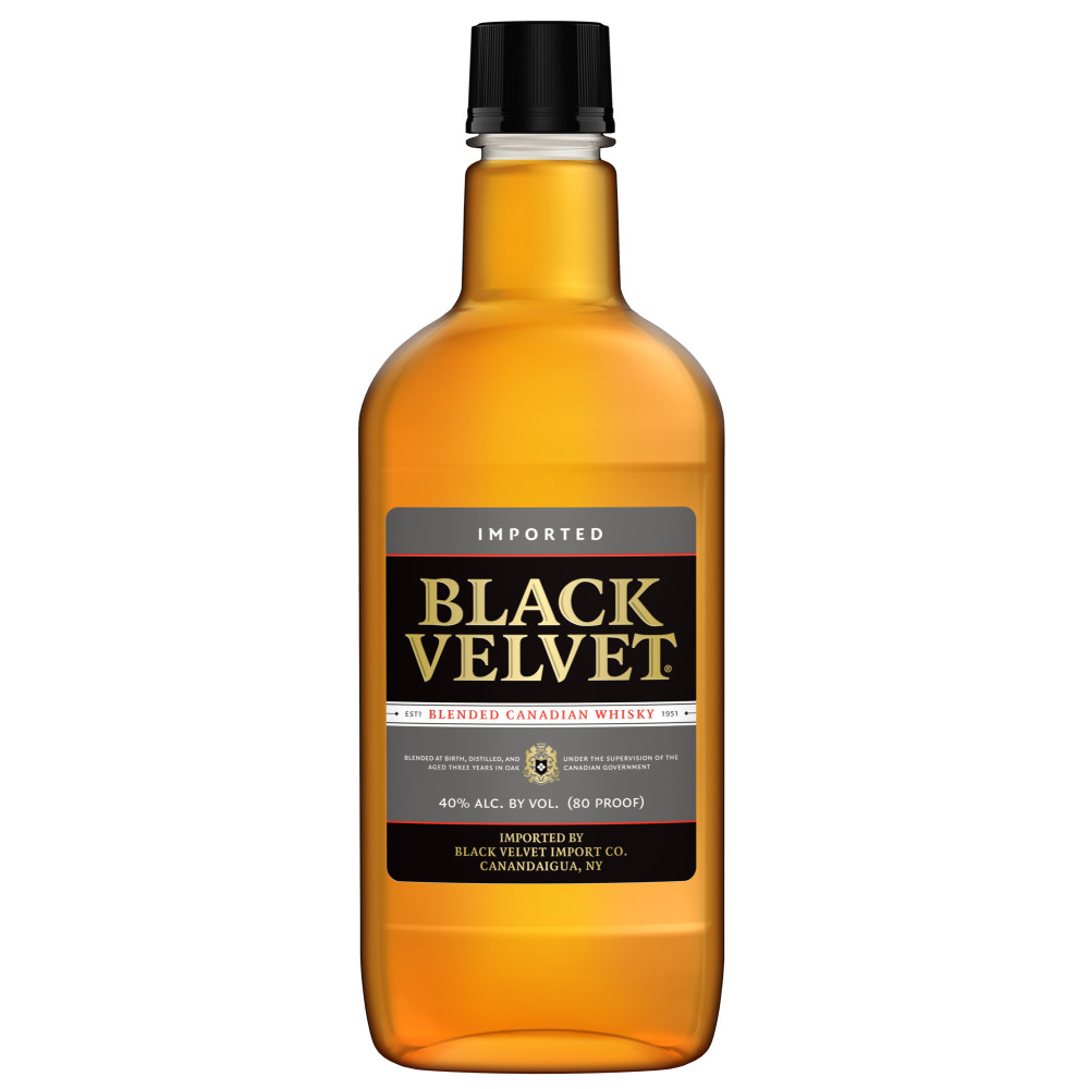 Zoom to enlarge the Black Velvet Canadian • Plastic Bottle