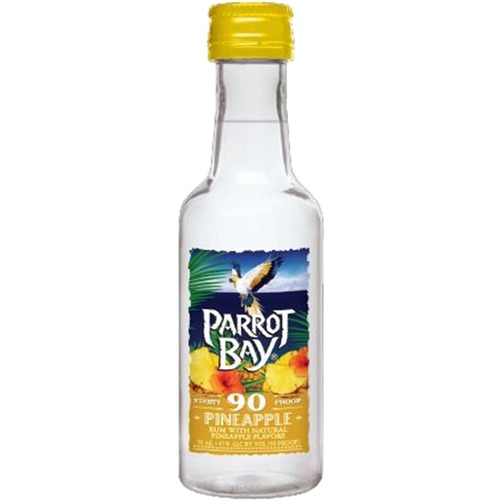 Zoom to enlarge the Parrot Bay Rum • Pineapple 90 Proof 50ml (Each)